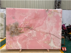 Pink Onyx Slabs