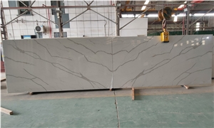 Calacatta Manhattan Quartz Slabs