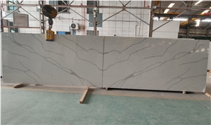 Calacatta Manhattan Quartz Slabs