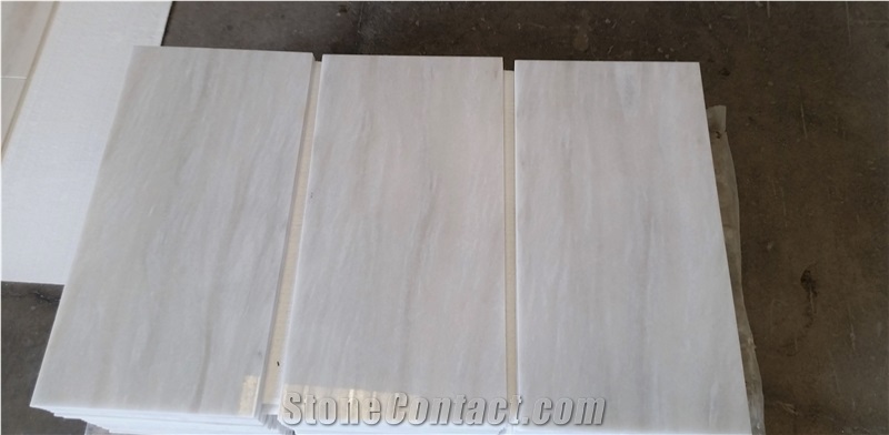Stellar White Marble Slabs