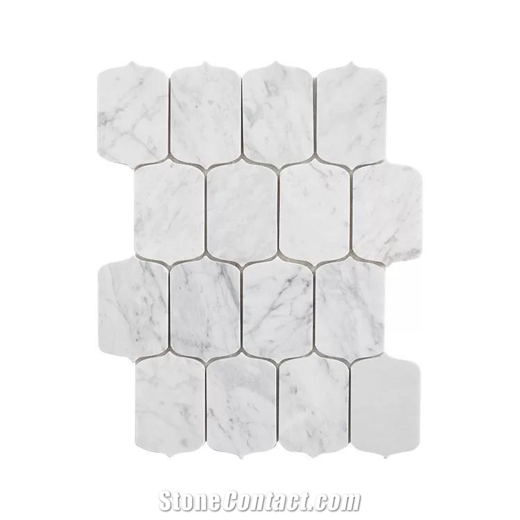Bianco Carrara Marble Mosaic Tiles