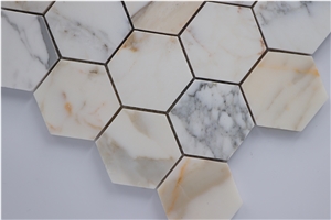 Bianco Carrara Marble Mosaic Tiles