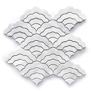 Bianco Carrara Marble Mosaic Tiles