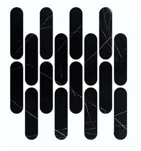 Nero Marquina  Lantern Mosaic