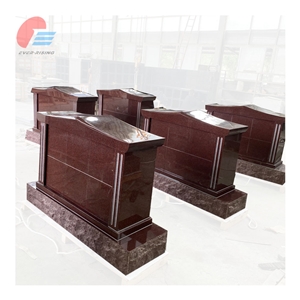6 Niche Ruby Red Granite Columbarium
