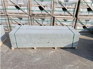 Black Granite Block Steps, Split Edge Steps, Stair Treads