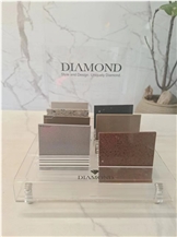 Acrylic Stone Sample Table Display Stands