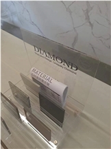 Acrylic Stone Sample Table Display Stands