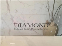 Acrylic Stone Sample Table Display Stands