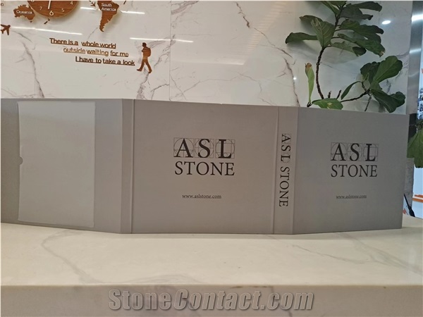 Tile Stone Sample Book With Velcro Tape