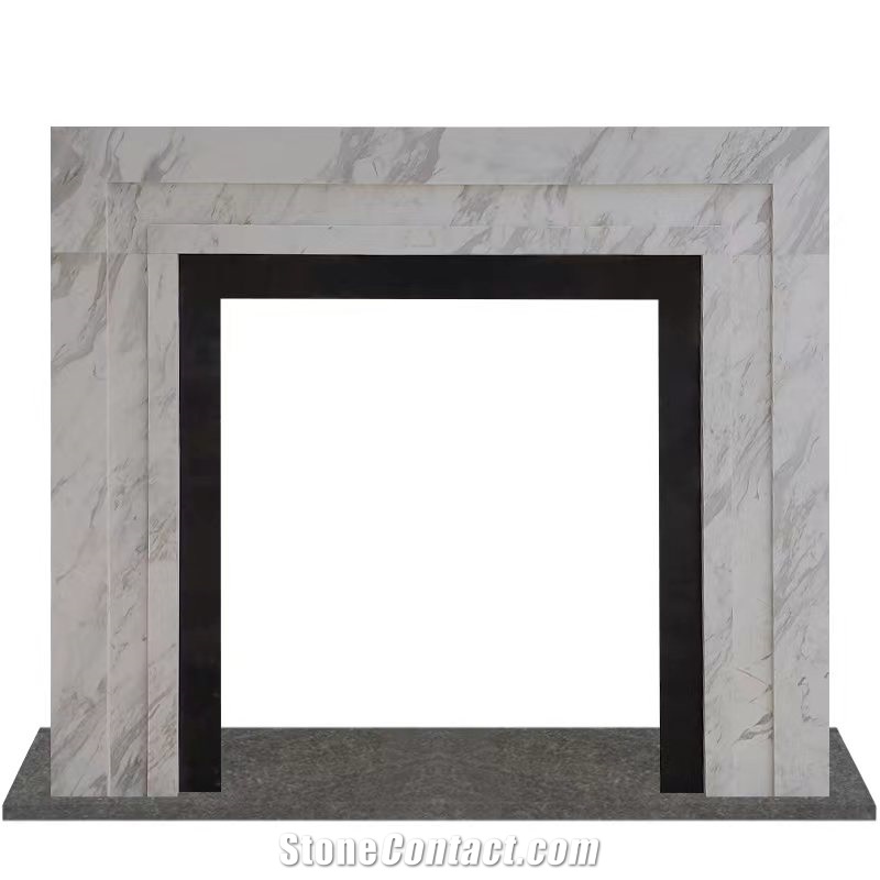 Artificial Stone Fireplace Mantel Marble Fireplace