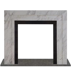 Artificial Stone Fireplace Mantel Marble Fireplace