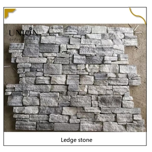 UNION DECO Cloudy Grey Culture Stone Natural Split Face Tile