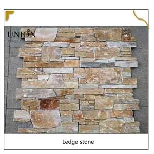UNION DECO Decorative Slate Wall Cladding Stone Ledger Panel