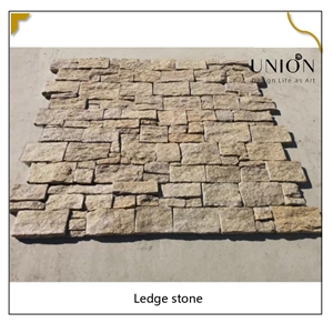 UNION DECO Tiger Skin Yellow Cladding Stone Granite Stone