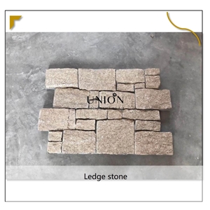 UNION DECO Tiger Skin Yellow Cladding Stone Granite Stone