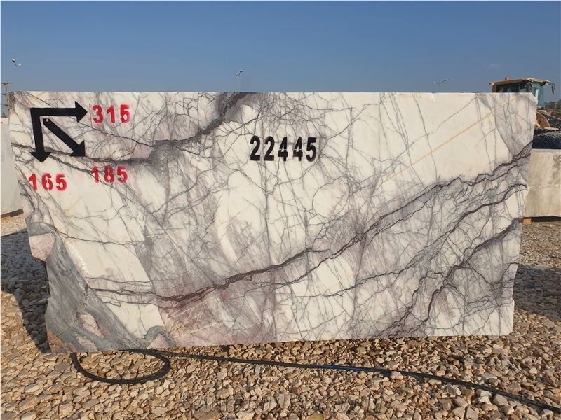 Lilac Marble Blocks