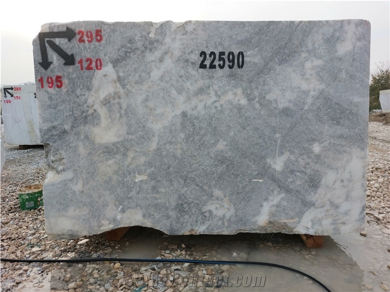 Ocean Grey Marble Blocks