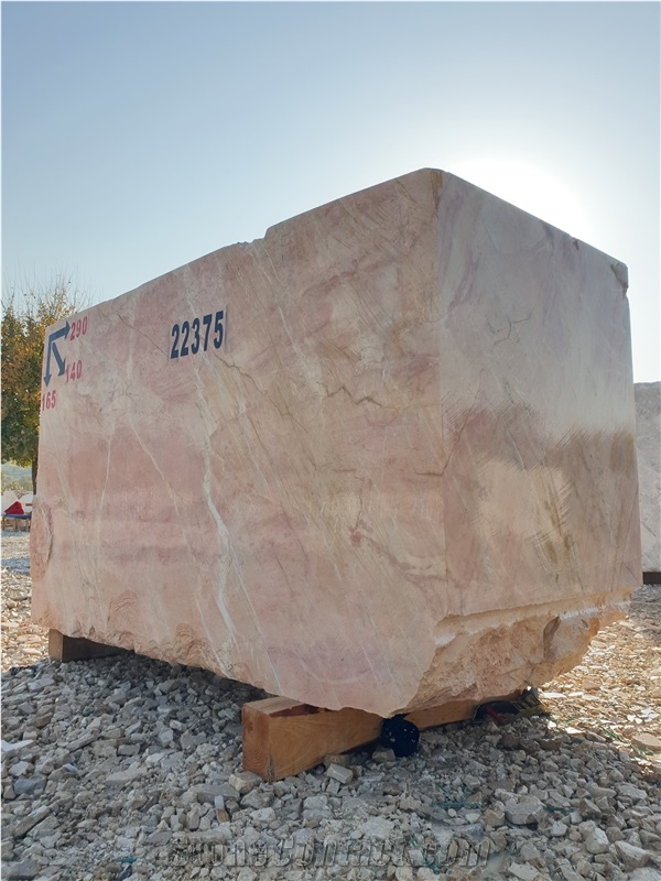 Porto Rosso Marble Blocks