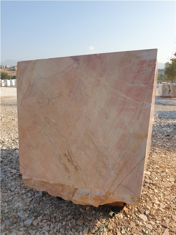 Porto Rosso Marble Blocks