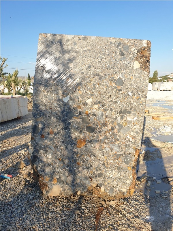Terrazo Black Marble Blocks
