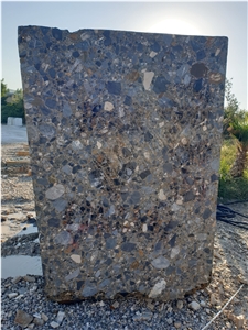 Terrazo Black Marble Blocks