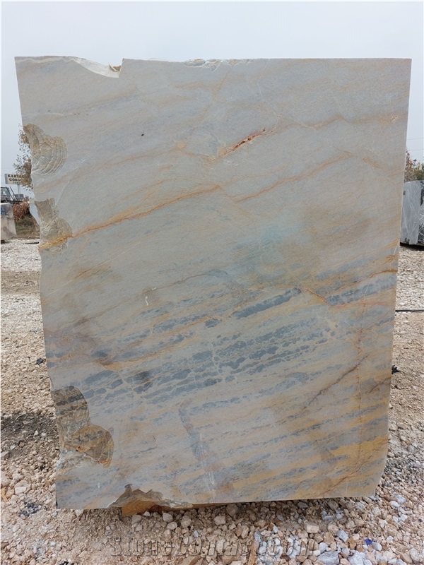 Zebrano Gold Marble Blocks