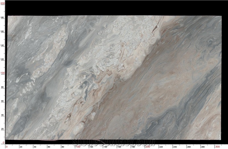 Blue Danube Marble Slab