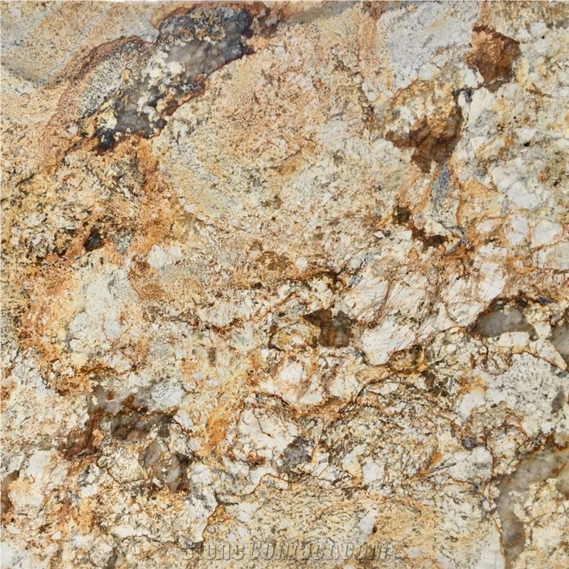 Giallo Crystal Granite Tile