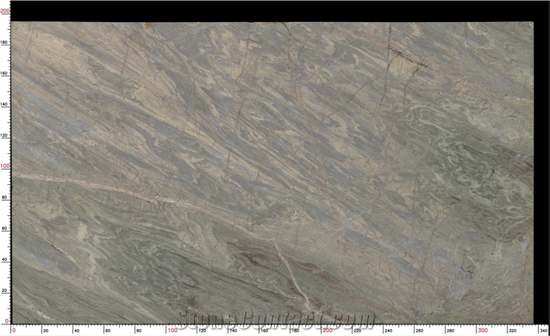 Nuvolato Blue Quartzite Slab