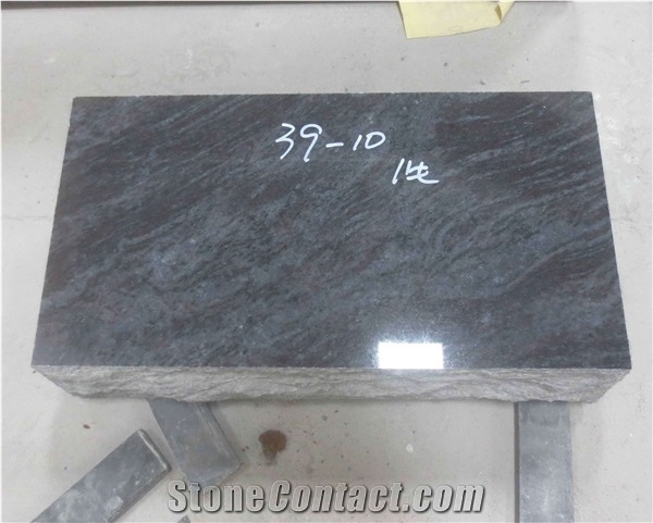 Bahama Blue Granite Cemetery Loss Marker