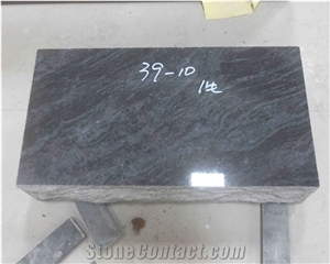 Bahama Blue Granite Cemetery Loss Marker