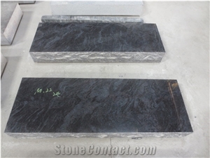 Bahama Blue Granite Cemetery Loss Marker