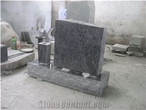 Bahama Blue Gravestone Upright Tombstone 04