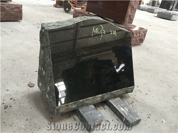 Black Granite American Style Monument 01