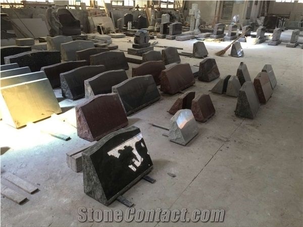 Black Granite American Style Monument 01