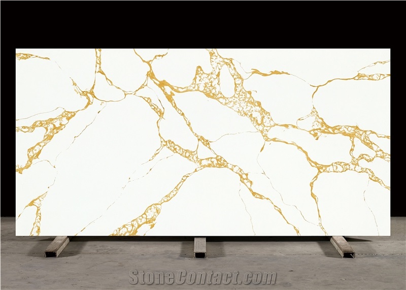 Calacatta Vagli Extra Quartz Slabs Factory