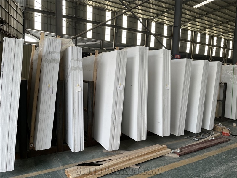 Calacatta White Super Big Quartz Slabs 3500X2000