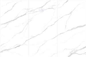 Mousse White Sintered Stone Wall Big Slab Tiles