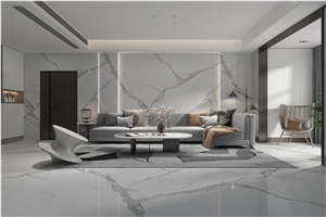 Victoria White Sintered Stone Wall And Floor