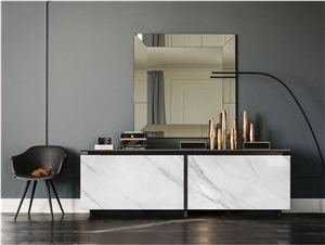 Water Cloud Gauze Sintered Stone Panels