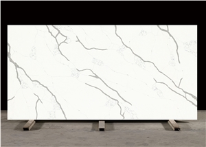 White Quartz Stone Slabs Calacatta White Slabs & Tiles