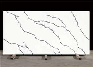 White Quartz Stone Slabs Calacatta White Slabs & Tiles