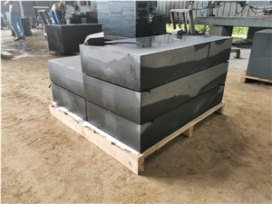 Basalt Kerbstone, Black Basalt Block Side Stone