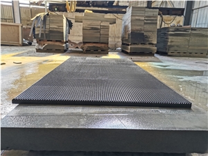Black Stone Hainan Black Basalt Broken Axe Finished Pool Paver