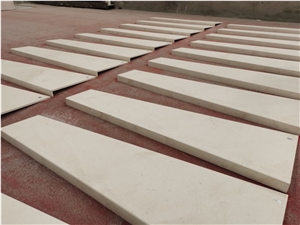 Caliza Capri Sectorial Spiral Staircase Stone Treads