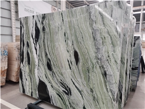 China Emerald Green Marble Ice Emerald Wall Slabs