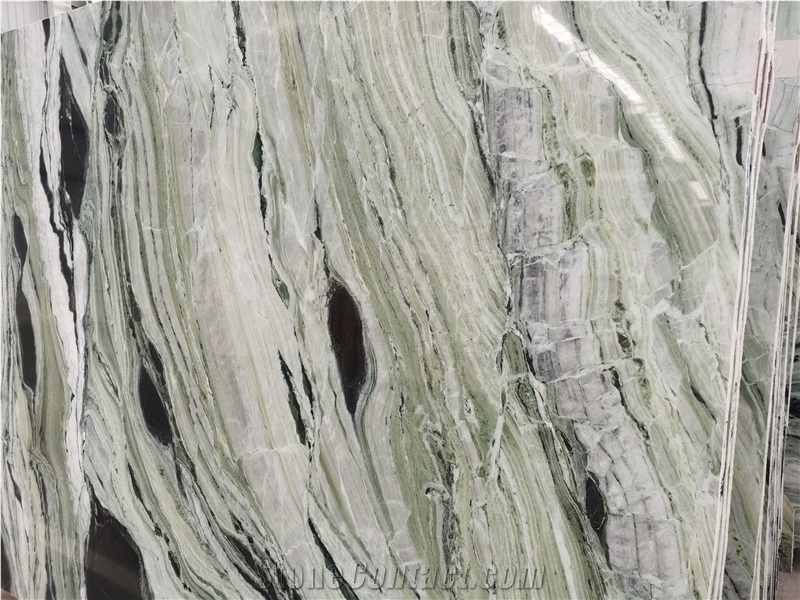 China Emerald Green Marble Ice Emerald Wall Slabs