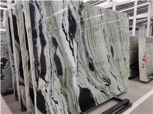 China Emerald Green Marble Ice Emerald Wall Slabs