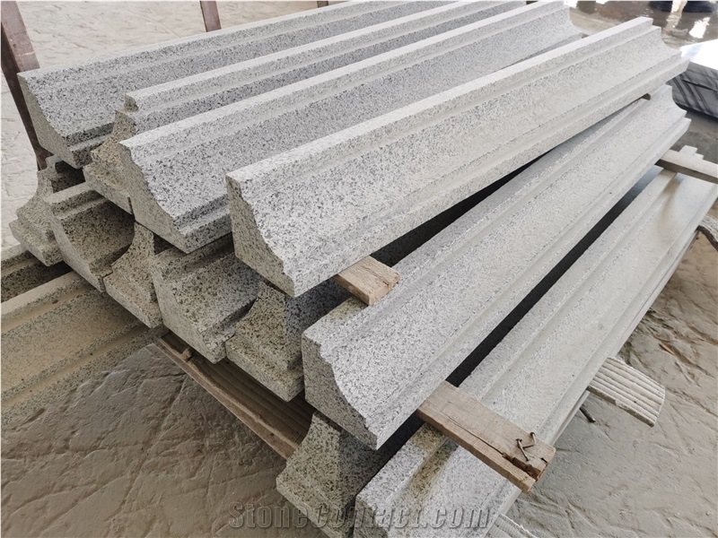 China Georgia Gray Granite Stone Border Decos Skirting Boards